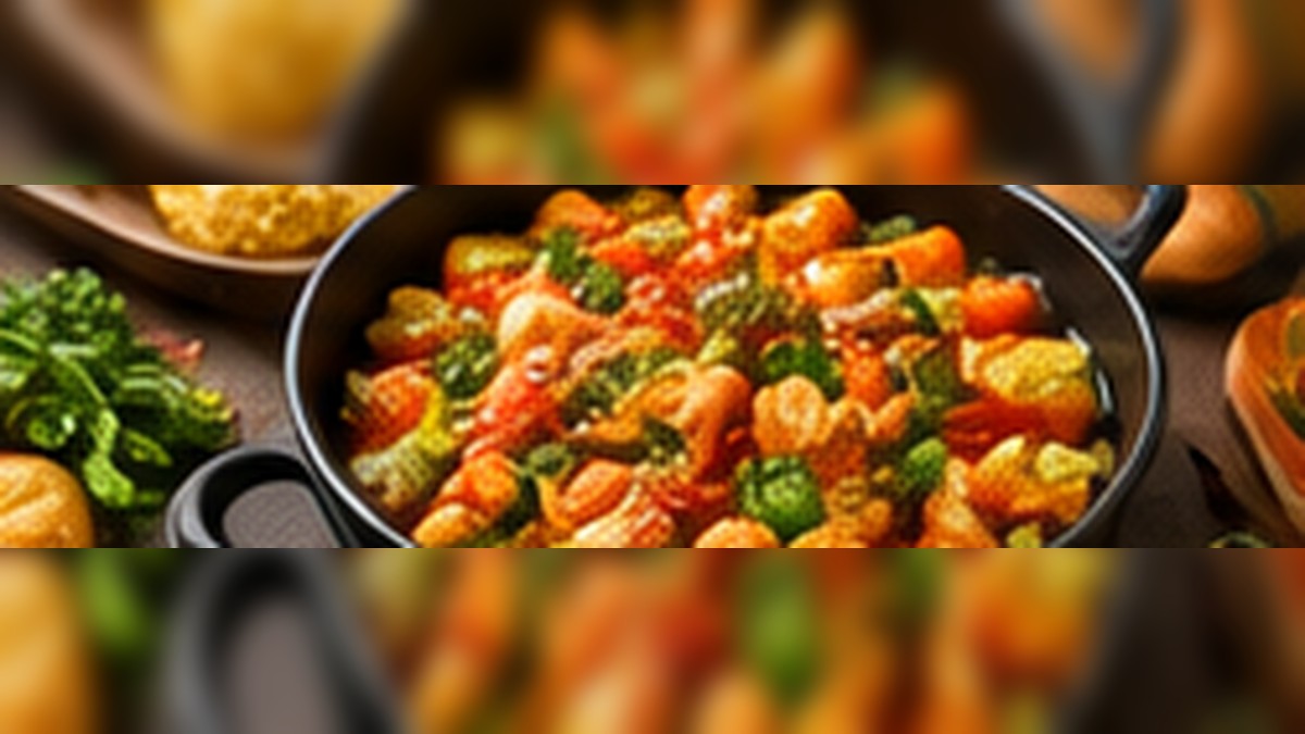 Gesunde Mahlzeit mit Gemüse als Teil eines günstigen Einkaufs