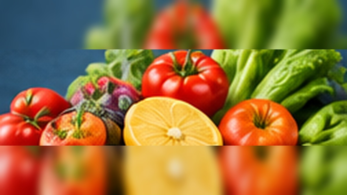 Saisonales Obst und Gemüse im Lebensmittelhandel