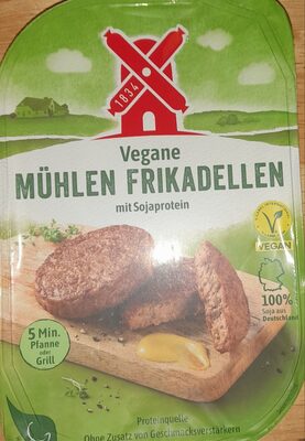 Vegane Mühlen Frikadellen aus Sojaprotein