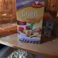 Grieß aus weichweizen