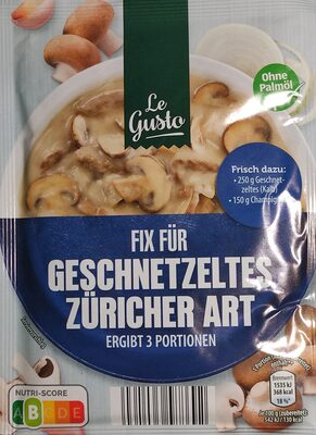 fix für Geschnetzeltes Züricher Art
