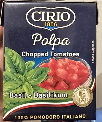 Gestückelte Tomaten