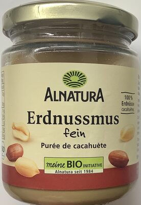 Erdnussmus fein