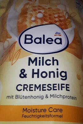 Cremeseife mit Blütenhonig und Milchprotein