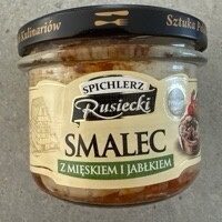 Smalec z mięskiem i jabłkiem