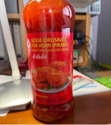 Süsse Chilisauce für Huhn (pikant)