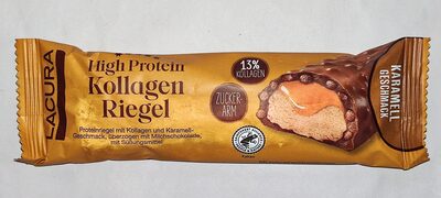 Highprotein-Kollagen-Riegel - Karamellgeschmack
