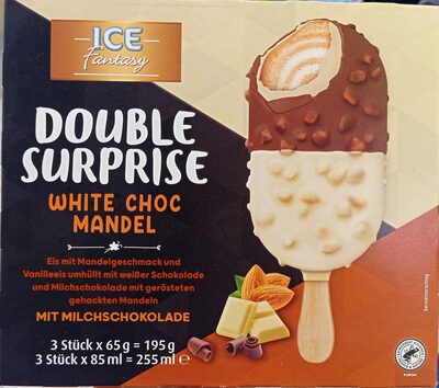Double surprise white choc mandel
