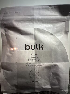 Bulk Pure Whey Protein Cinamon Cereal