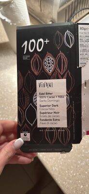 Edel Bitter 100% + cacao nibs