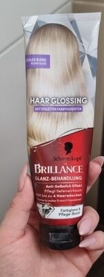 Hair glossine violet