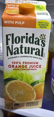 100% Premium Orange Juice from Concentrate