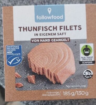 Thunfisch Filets in eigenem Saft