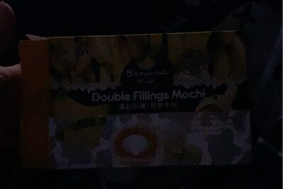 Banana Milk Double Fillings Mochi
