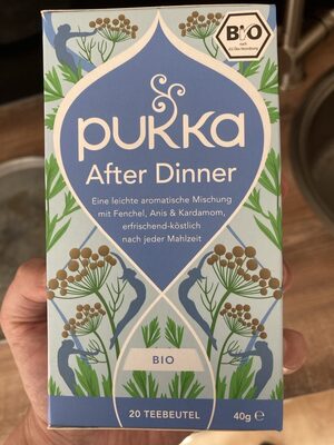 pukka after dinner