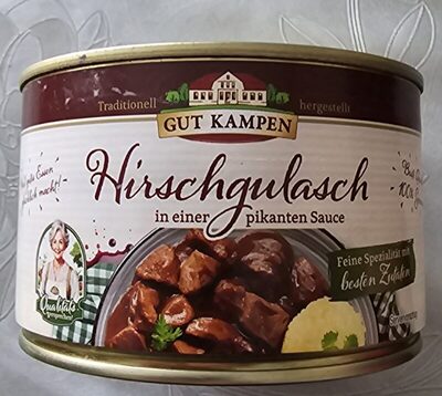 Hirschgulasch