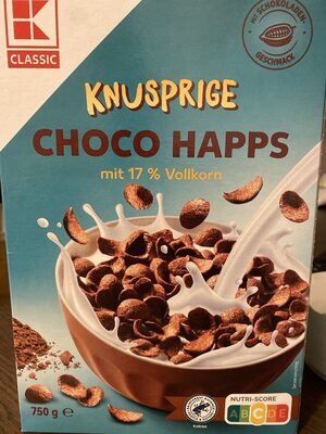 Knusprige Choco Happs