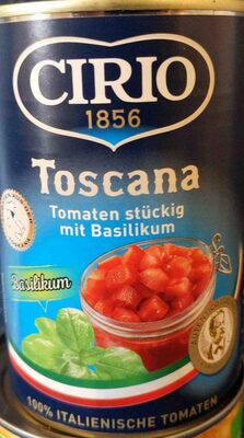 Toscana Tomaten Stückig Basilikum