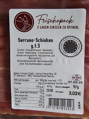 Serano-Schinken