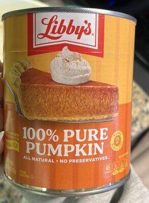 100% Pure Pumpkin