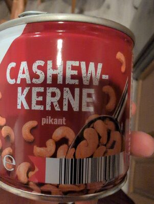 Cashewkerne pikant