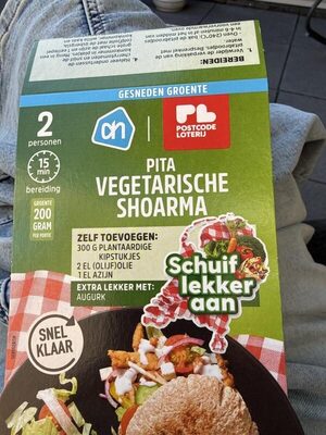Pita vegetarische shoarma verspakket AH