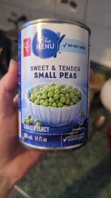 Canned peas