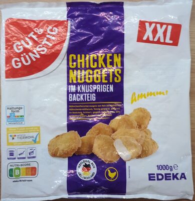 Chicken Nuggets in knusprigen Backteig