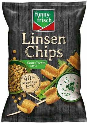 Linsen Chips - Sour Cream Style