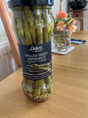 Gegrillter grüner Spargel