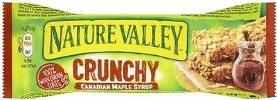 Crunchy Canadian Maple Syrup Cereal Bar