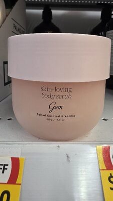 Gem Skin Loving Body Scrub Salted Caramel & Vanilla 510mL