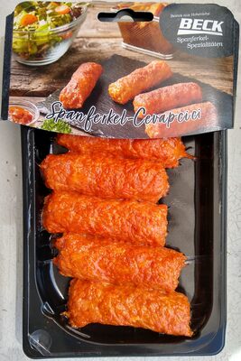 Spanferkel-Cevapcici