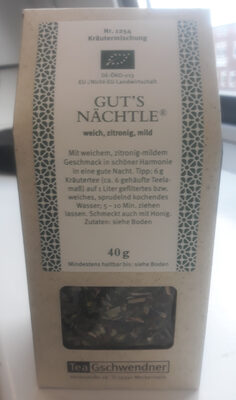 TeeGschwender Gut's Nächtle