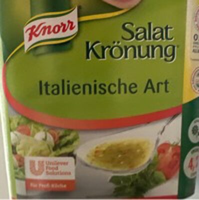 Salat krönung Italienische art
