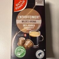 Kaffee Kapseln entkoffeiniert