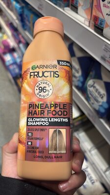 Organic Fructis Pineapple Hair Food Glowing Lengths Shampoo