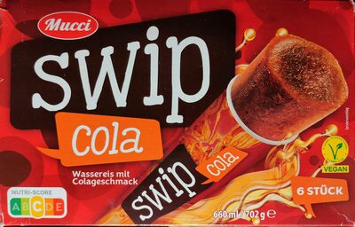 ALDI EIS MUCCI Swip Orange je 6 Stück 1.99€ 6x110-ml-Packung Liter = 3.02€ Tiefkühlprodukt