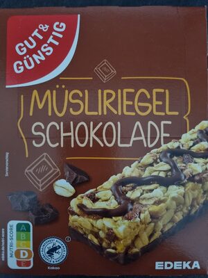 Müsliriegel Schokolade