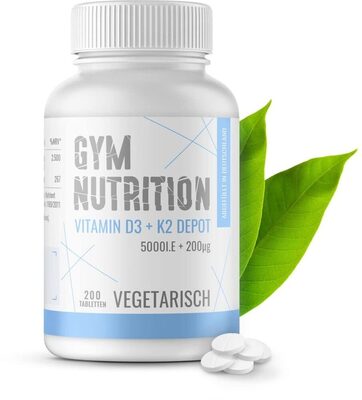 Nahrungsergänzungsmittel Vitamin D3 + K2 Depot