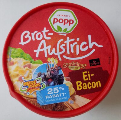 Brotaufstrich Ei-Bacon