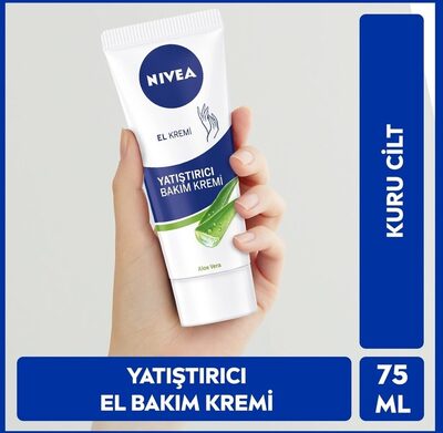Nivea Yatıştırıcı ve Nemlendirici El Bakım Kremi Aloe Vera 75 ml