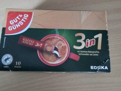 Kaffee Sticks 3 in 1