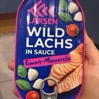 wild Lachs in Sauce
