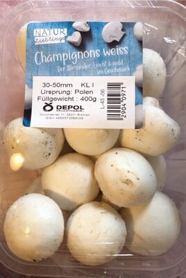 ALDI PILZE Kulturchampignons weiss Kl.1 400g Schale 1.99€ 1kg 4.98€