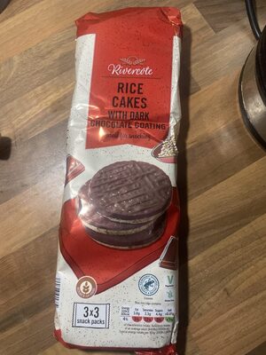 Snacky Cracky Reis Waffeln Zartbitterschokolade, Z...