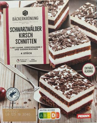 Schwarzwälder Kirsch Schnitten