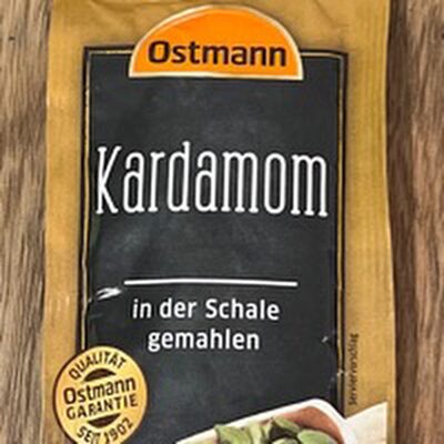 Kardamom, gemahlen