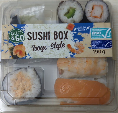 Sushi Box Isogi Style