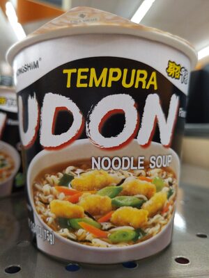 Tempura udo noodle soup
